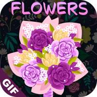 Flowers GIF : Flower Stickers For Whatsapp logo