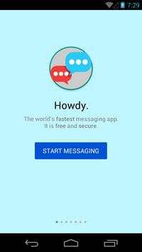 Howdy Messenger screenshot 1