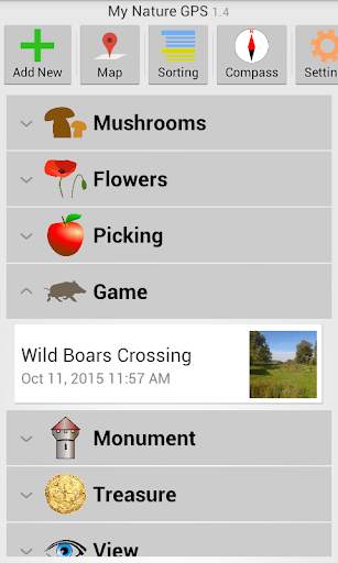 My Nature GPS screenshot 7