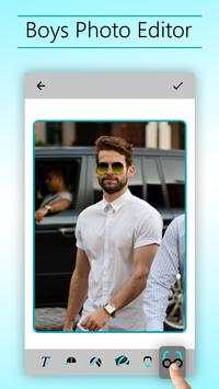 Boys Photo Editor 1 تصوير الشاشة