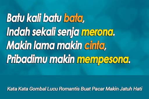 Gombalan Kata Kata Romantis screenshot 2