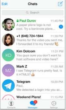 MOB Messenger Telegram - chat screenshot 3