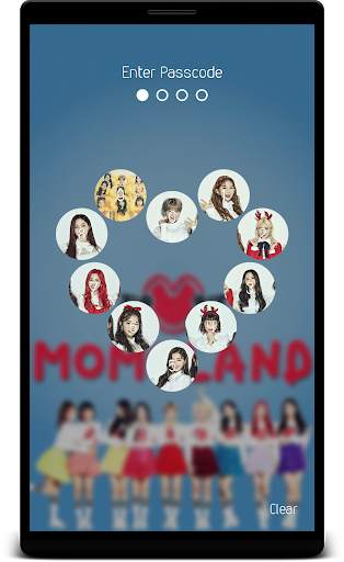 Momoland Lock Screen screenshot 2