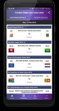 Cricket Odds Line (Live Line) screenshot 5