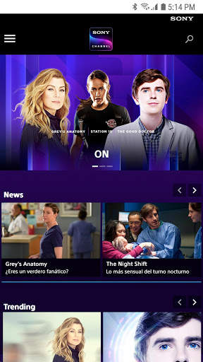 Sony Channel screenshot 1