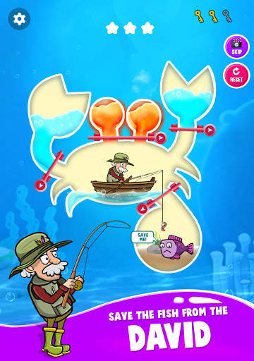 Save The Fish - Pin Puzzle Game screenshot 11