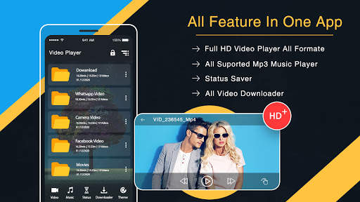 SAX Video Player - Video Player All Format screenshot 1