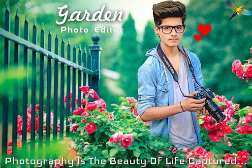 Garden Photo Editor Frame screenshot 4