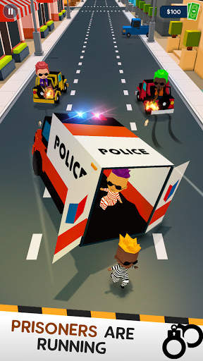 Prison Driving Run Race screenshot 2