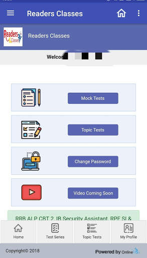 Readers Classes App screenshot 2