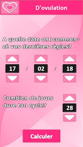 Application d'ovulation française screenshot 1