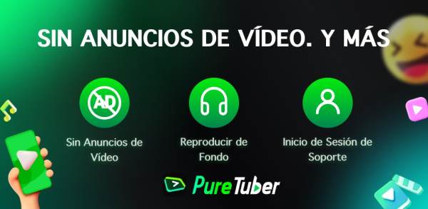 Pure Tuber - Block Ads for Video, Free Premium screenshot 1