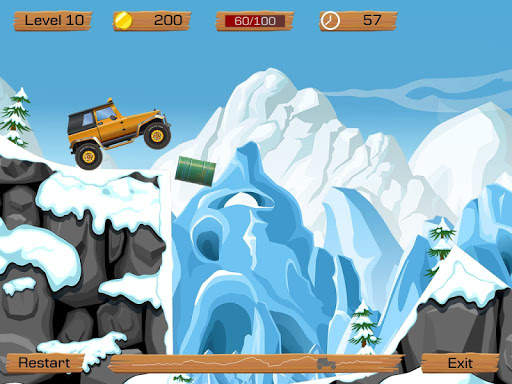 Snow Off Road -- mountain mud dirt simulator game screenshot 8