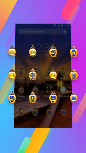 sunset-APUS Launcher theme screenshot 3