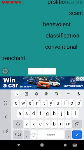 Typing Master screenshot 5