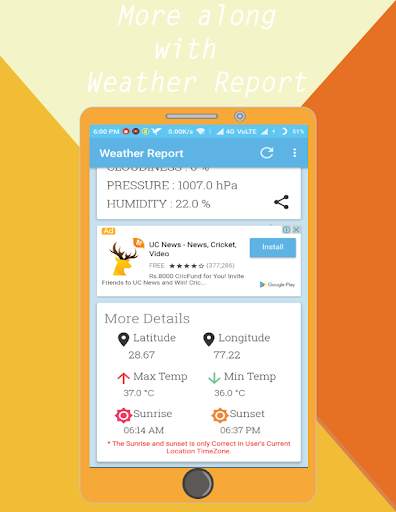 Weather Voice Report screenshot 6