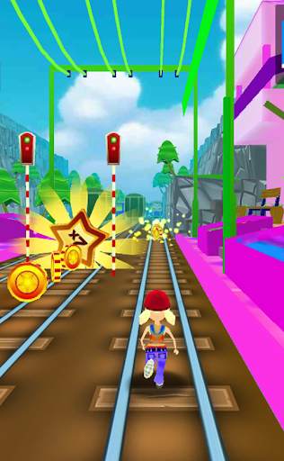 Subway Runner Bus Rush Running Track screenshot 3