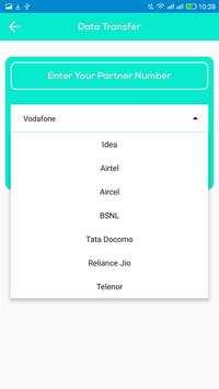 Internet Data Transfer Sim Card to Sim Card screenshot 4