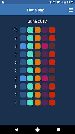 Five a Day: do 5 simple habits daily screenshot 1