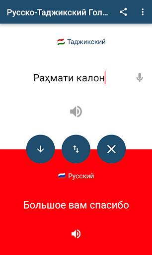 Тоҷикӣ Русӣ Тарҷумон Луғат скриншот 4
