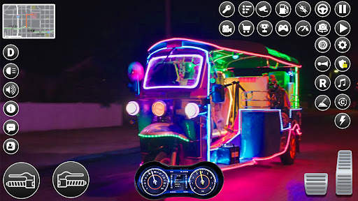 Auto rickshaw driving game 3d screenshot 1