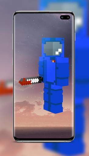 Blue Minecraft Skin screenshot 4