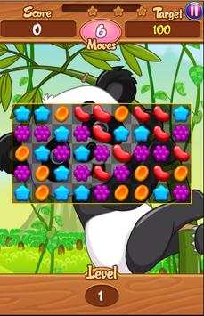 Panda Match3 SAGA 🐼 Candy Jewel Puzzle Mania 2018 screenshot 2