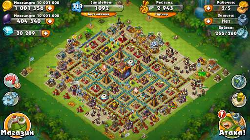 Jungle Heat: War of Clans скриншот 6