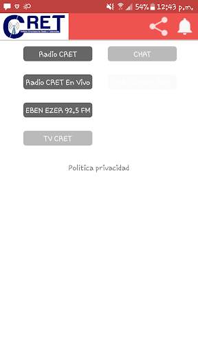 Radio CRET скриншот 2
