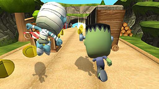 Surfers Monsters Dash скриншот 4