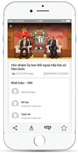 Cổng thông tin điện tử Quốc Hộ screenshot 5