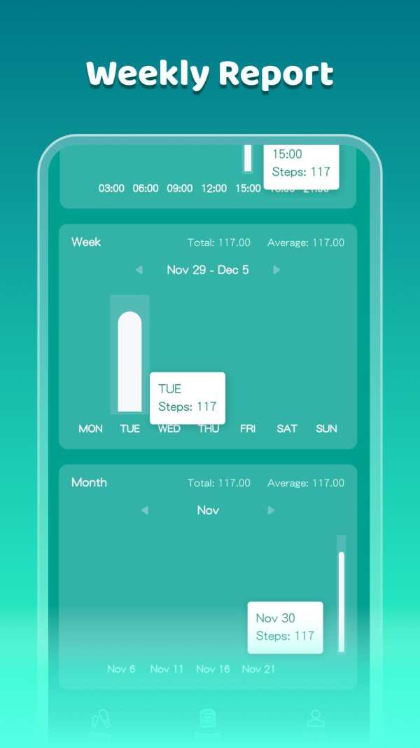 Lucky Step-Walking Tracker screenshot 3