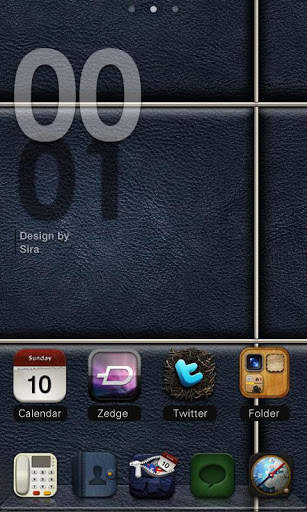 Sira GO Launcher Theme screenshot 3