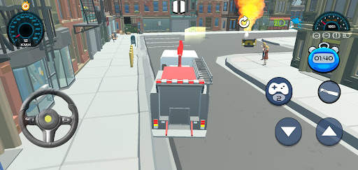 MidTown Crazy Car Driving Game screenshot 2