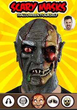 Scary Masks Horror Face Changer 4 تصوير الشاشة