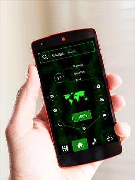 Hitech Modern Launcher - futuristic launcher screenshot 1