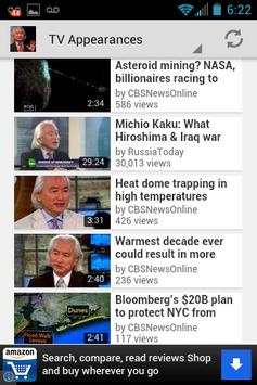 Dr. Michio Kaku Fan App screenshot 3