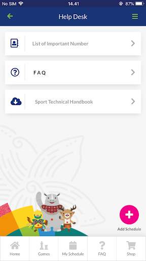 Asian Games 2018 - SICS for participant screenshot 7