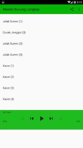 Kicau Master Burung स्क्रीनशॉट 1