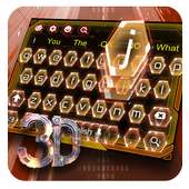3D Cool Industrial-Style Keyboard logo