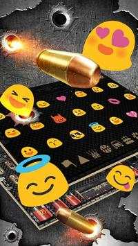 Bullet Gun keyboard Theme screenshot 2