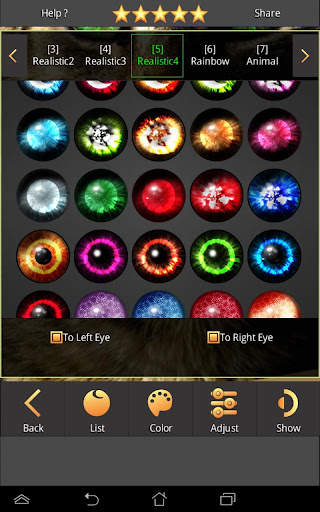 FoxEyes - Change Eye Color screenshot 13
