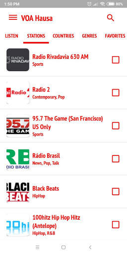 Washington Radio Live VOA Hausa screenshot 4