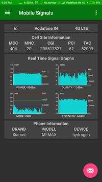 Mobile Signals screenshot 1