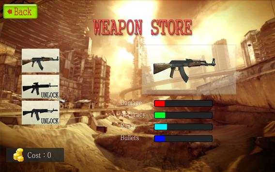 mati zombie Target perbatasan screenshot 9