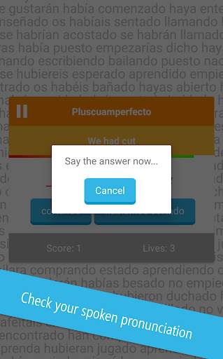 ¡Aprendamos! Spanish Verb Conjugator FREE screenshot 5