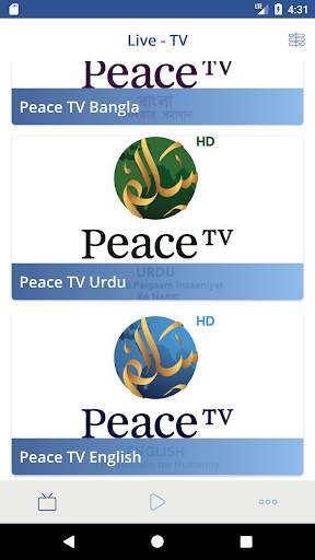 Peace TV Network screenshot 1
