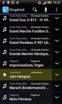 Ringdroid - Ringtone Maker screenshot 1