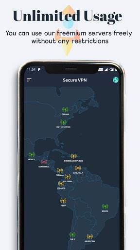 Secure VPN : Free Unlimited VPN screenshot 4