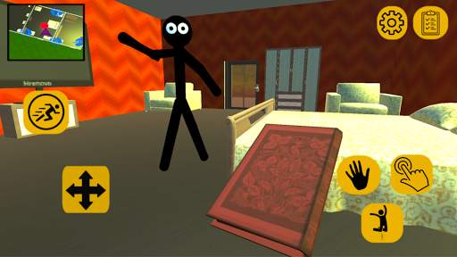 Stickman Neighbor Scary Secret screenshot 5